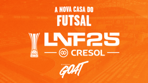 Canal GOAT adquire 100% dos jogos da Liga Nacional de Futsal